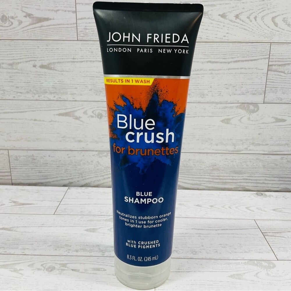 JOHN FRIEDA BLUE CRUSH FOR BRUNETTES Shampoo 8.3 fl oz